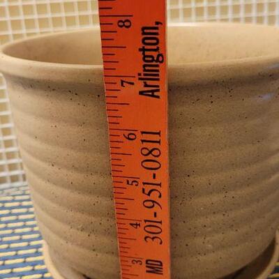Lot 252: 7" Tall x 8" Wide Garden Pot
