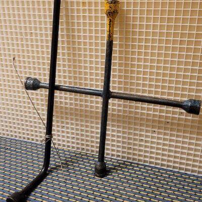 Lot 257: (2) Tire Lug Wrenches 