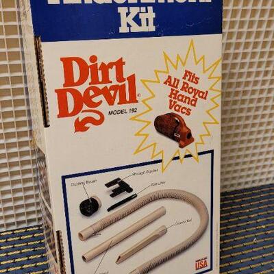 Lot 259: Dirt Devil Vacuum + Accessory Bundle