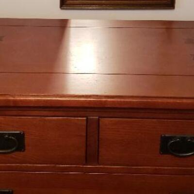 7 Drawer Wood Cabinet