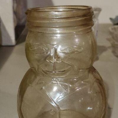 Vintage Jar Man Boy Shaped no lid (item #53) 