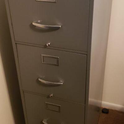 Gray File Cabinet