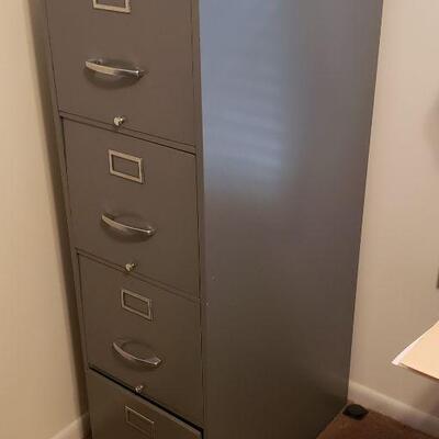 Gray File Cabinet