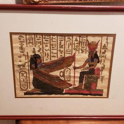 Egyptian Papyrus Painting