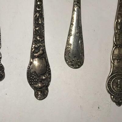 Sterling Souvenir Spoons