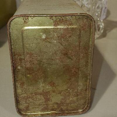 Vintage Rexall Epsom Salt Metal Tin with Lid (item #55)