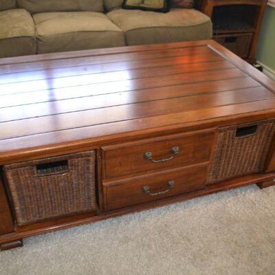 LOT 3  COFFEE TABLE WITH STORAGE