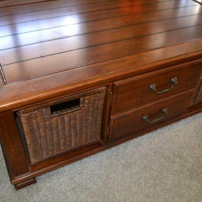 LOT 3  COFFEE TABLE WITH STORAGE
