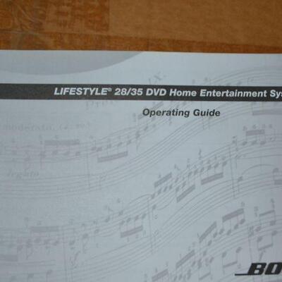 LOT 83   BOSE LIFESTYLE 28/35 DVD HOME ENTERTAINMENT SYSTEM