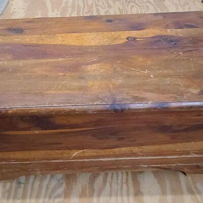 Small cedar chest