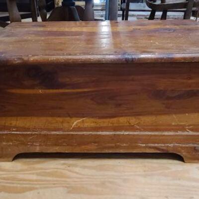 Small cedar chest