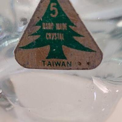 11 piece crystal/art glass figurines: Zanetti, Princess House Germany, ...