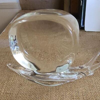 11 piece crystal/art glass figurines: Zanetti, Princess House Germany, ...