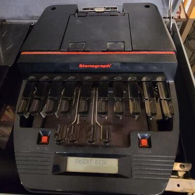 Smartwriter stenograph machine in Samsonite case