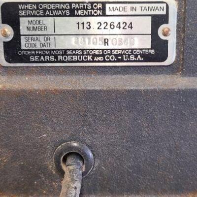 Craftsman 113226424 4" belt/6" disc sander