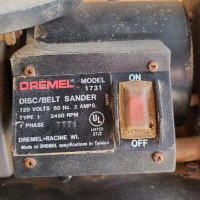 Dremel Model 1731 disc /belt sander