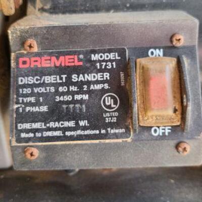 Dremel Model 1731 disc /belt sander