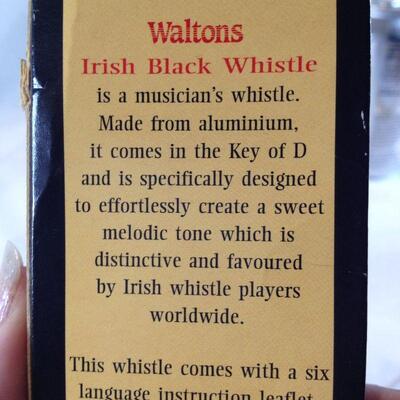 Walton's Irish Black Whistle