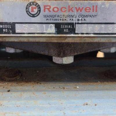 Rockwell 43-110 Wood shaper