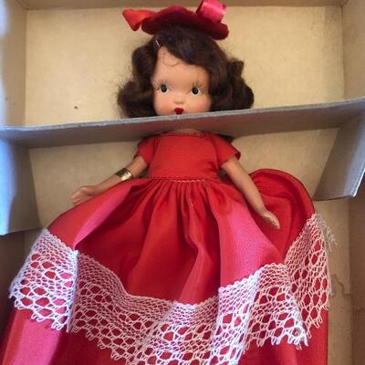 Story book doll. Queen of hearts doll in box 