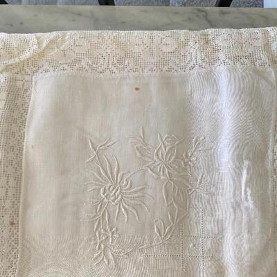 Lace Table Cloth & Napkins Set YD#022-0070