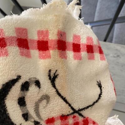 Pair of Vintage Rooster Kitchen Hand Towels YD#022-0075