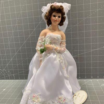 #24 Wedding Porcelain Doll