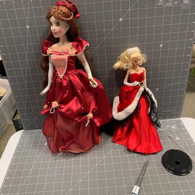 #25 Disney's Belle Doll & Collector's Barbie