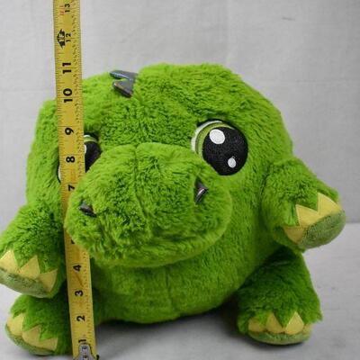Holiday Time Round Plush Toy, Dino - New