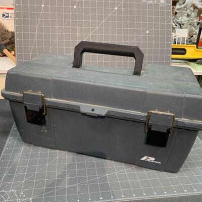 #61 Plano Tool Box WITH Nails & etc..