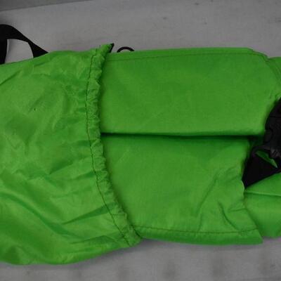 Bright Green Inflatable Lounger. No packaging - New