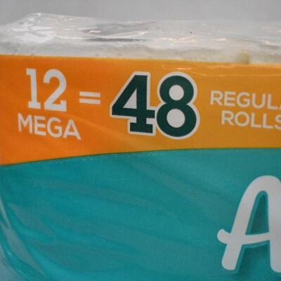 2x Angel Soft 12 Rolls 2-Ply Toilet Paper - New