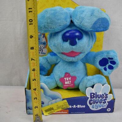 Blue's Clues Peek-A-Blue Stuffie - New