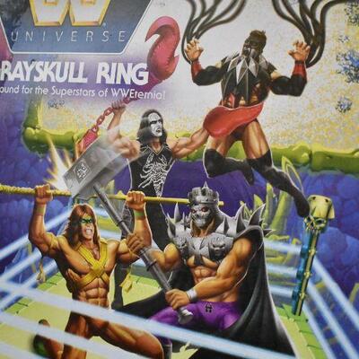 2pc Toys - Masters of the Universe Grayskull Ring and AJ Styles Series 101