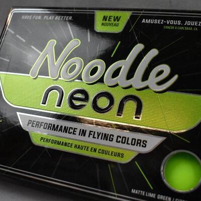 Noodle Neon Golf Balls - New