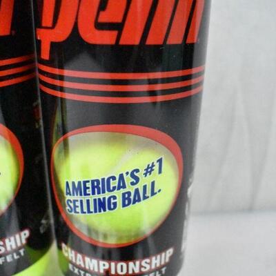 3 Cans Penn Championship Extra Duty Tennis Balls (3 balls in each can) - New