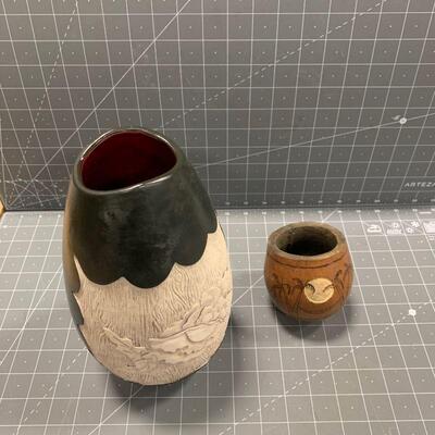 #182 Coconut Cup & Vase