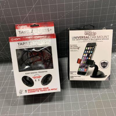 #224 Smartphone Car Mount & Mp3 to Tape Converter