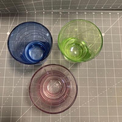 #278 Colorful Glass Cups