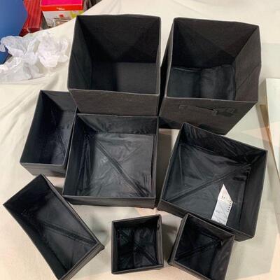 #325 Fabric Folding Boxes