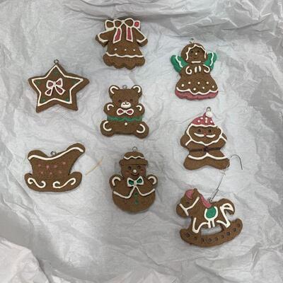 #354 Gingerbread Ornaments