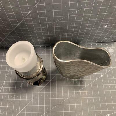 #374 Candle & Pot/Vase