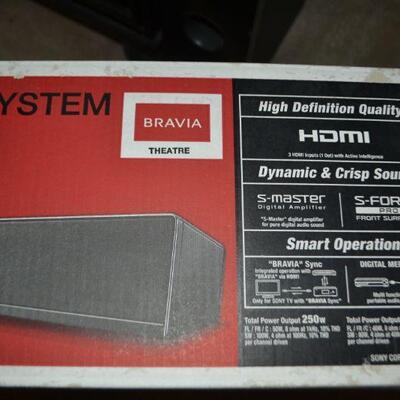 LOT 195 SONY HOME THEATRE SYSTEM  HT-CT 100
