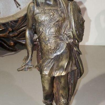 Tall Statue Roman Greek Greece Heavy Bronze Finish Gold tone (item #61)