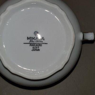 Vintage Mikasa Marlboro Covered Sugar & Creamer China Pattern #9267 Made in Japan (item #84)