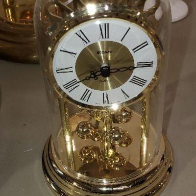 Vintage Anniversary Clock with Dome and Base (item #98)