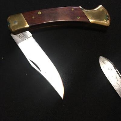 3 Vintage Pocket Knives with Boker Olde Stag Knife