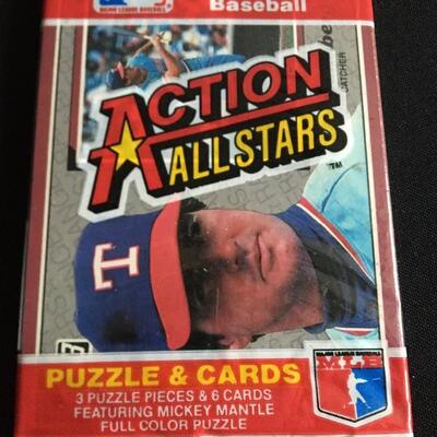 5 Unopened ACTION ALL STAR c. 1983 Donruss Baseball Cards