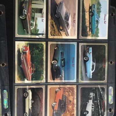Collection of Vintage Car Cards with Famous Founders
