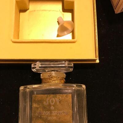 Vintage Jean Patou Paris Original Perfume Bottle & Box